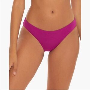 BECCA NWT by Rebecca Virtue Adela Ruched Hipster Bikini Bottom Sz XS